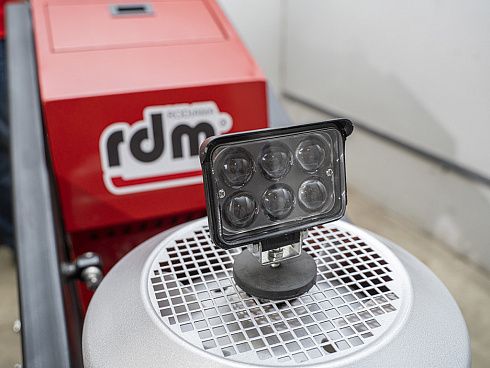 Ротационная шлифовальная машина Rodiama RDM-R700HD, фара освещения